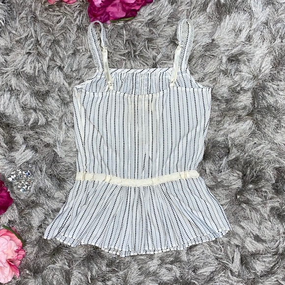 Guess Peplum Top Women size S - Picture 3 of 10